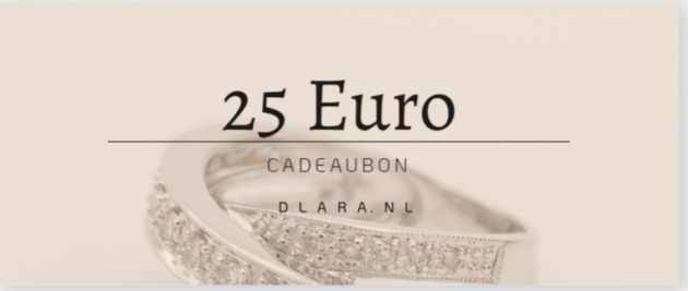 Cadeaubon 25 Euro