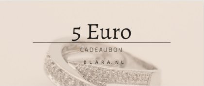 Cadeaubon 5 Euro